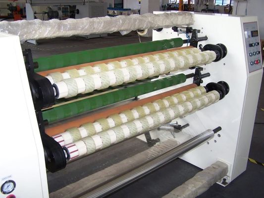 Four Shafts Tape Slitting Making Machine For Bopp Tape/PET Tape