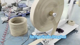 Machine met papierhandvat Hoge snelheid, stabiele uitvoer